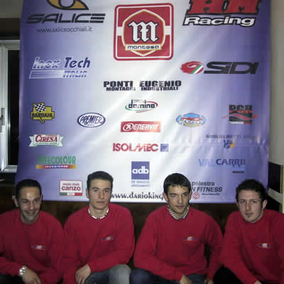 Presentazione Team Dario King 2004